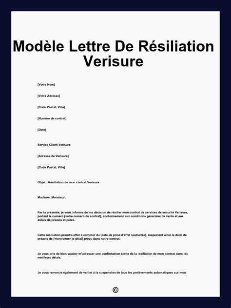 Lettre de résiliation CPay But