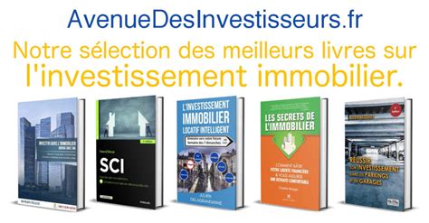 Livres sur l'investissement immobilier