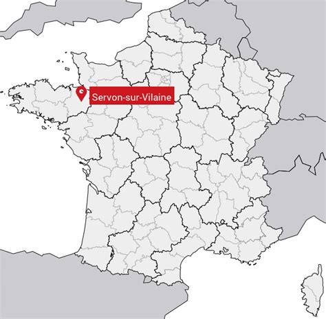 Localisation de Servon-sur-Vilaine