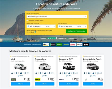 Location de voiture à Palma de Majorque
