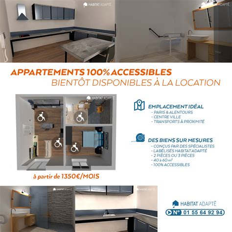 Logement adapté aux personnes handicapées