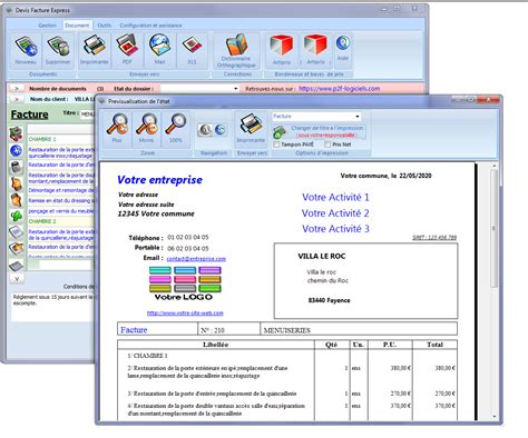 Logiciel de devis facture
