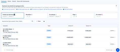 Logiciel de facturation pour auto-entrepreneurs