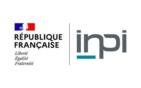 Logo de l'INPI et interface de la base de données