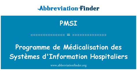 Logo du Programme de Médicalisation des Systèmes d'Information (PMSI)