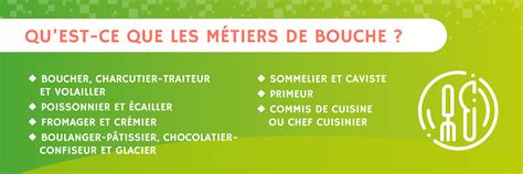 Métiers de bouche