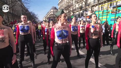 Manifestation Femen à Paris