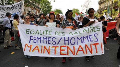 Manifestation pour l'égalité salariale