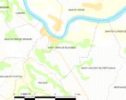Map of Saint-Jean-de-Blaignac