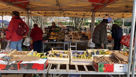 Marché local dans les Landes