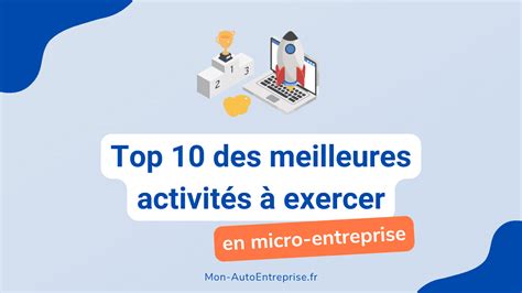 Meilleurs métiers auto-entrepreneur