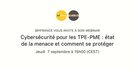Menace Cybersecurite PME Europeennes