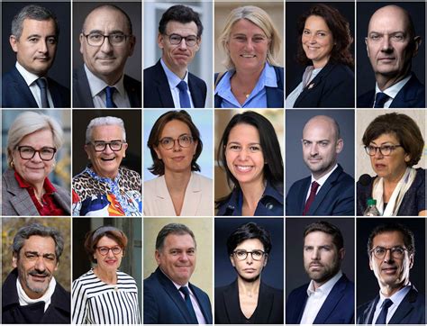 Ministres du gouvernement français