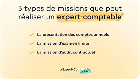 Missions Expert Comptable