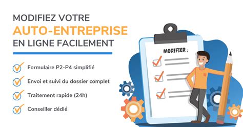 Modification Auto-Entreprise