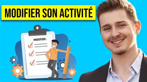 Modification activité auto-entrepreneur