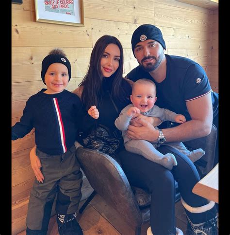 Nabilla et ses enfants