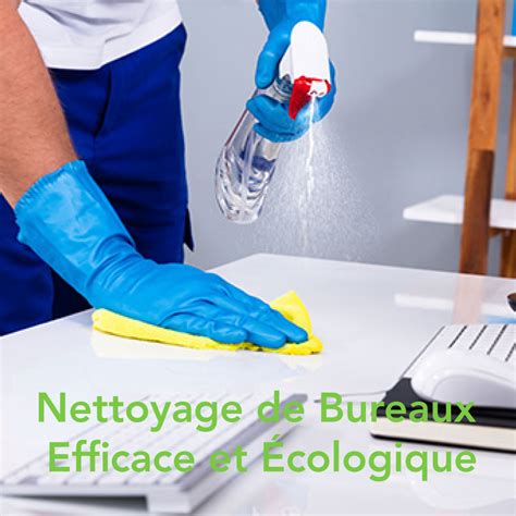 Nettoyage écologique de bureaux