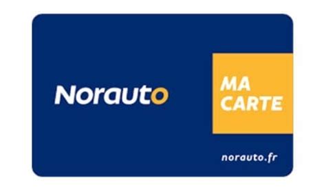 Obtenir la carte Norauto