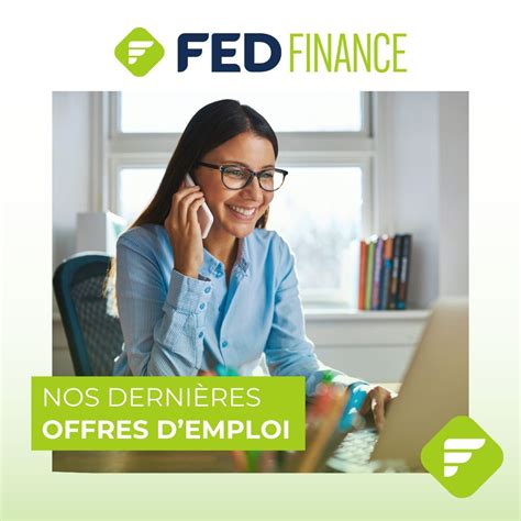 Offres d'emploi Fed Finance