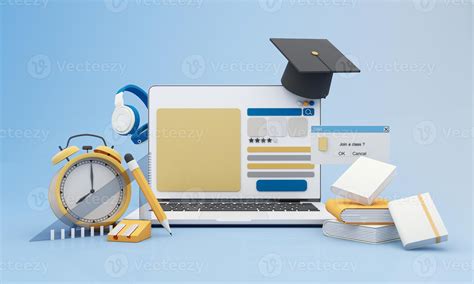 Ordinateur portable et fournitures scolaires