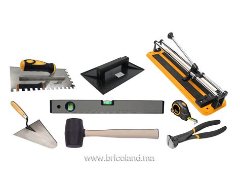 Outils de carreleur