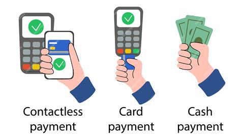 Paiement en espèces et carte bancaire