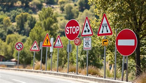 Panneau de signalisation routière