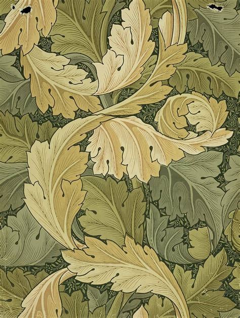 Papier peint Acanthus par William Morris