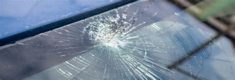 Pare-brise endommagé
