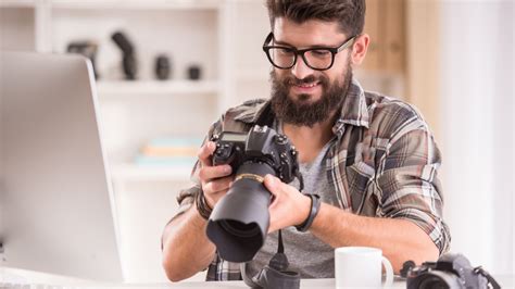 Photographe au travail