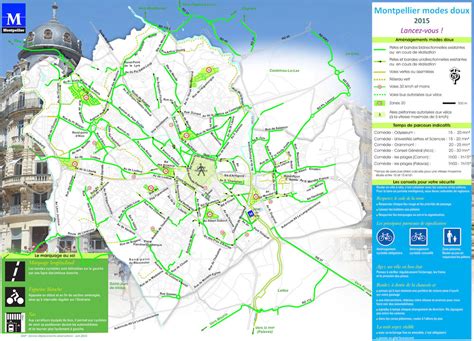 Pistes cyclables à Montpellier