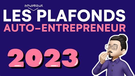 Plafonds Auto-Entrepreneur 2023
