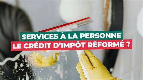 Plafonds du crédit d'impôt pour services à la personne