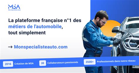 Plateforme Mon Spécialiste Auto