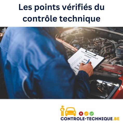 Points de contrôle technique