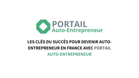 Portail Auto-Entrepreneur
