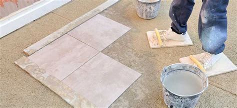 Pose de carrelage extérieur