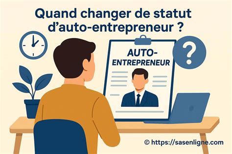Pourquoi changer de statut auto-entrepreneur