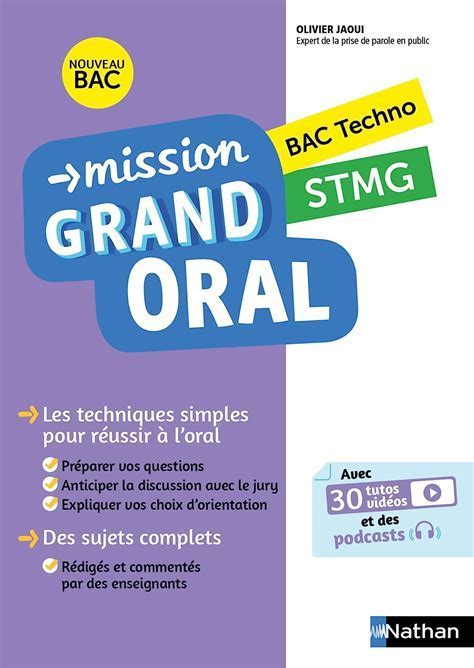 Préparation au Grand Oral STMG