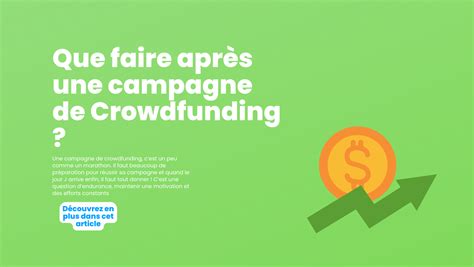 Préparation d'une campagne de crowdfunding