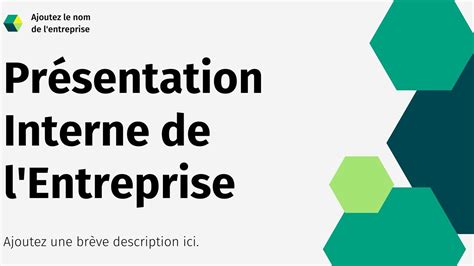 Présentation d'entreprise