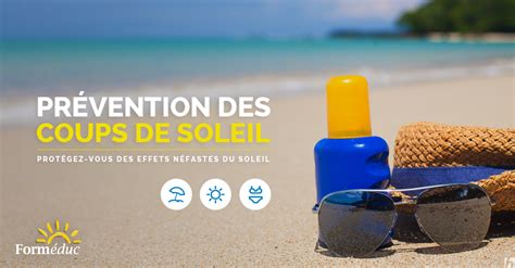 Prévention des coups de soleil