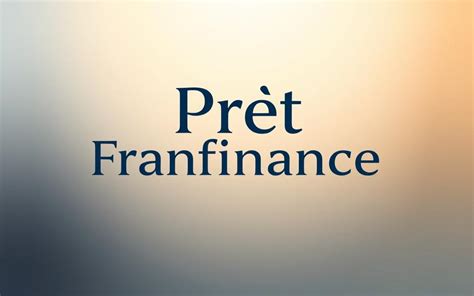 Prêt Personnel Franfinance