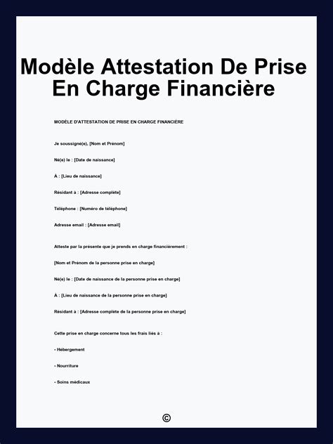 Prière de déclaration et de libération financière