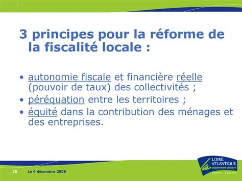 Principes de la fiscalité