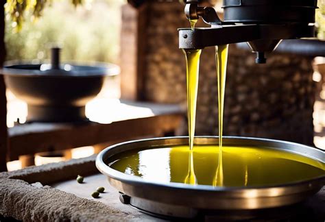 Production d'huile d'olive