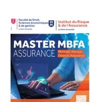 Programme Master MBFA