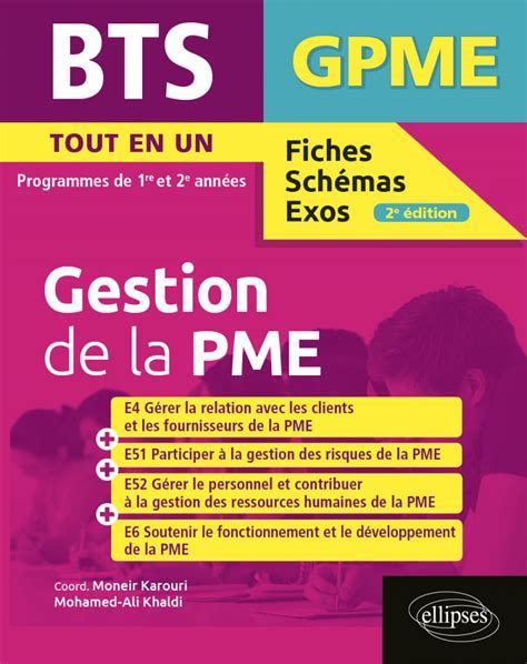 Programme du BTS Gestion de la PME