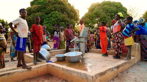 Puits d'eau en Afrique